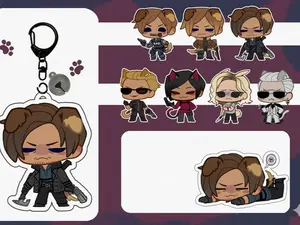 Resident Evil Acrylic Keychains, Great For Daily Use Or As Thoughtful Little Gifts For Your Friends And Yourself