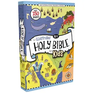 NIrV, The Illustrated Holy Bible for Kids, Hardcover, Full Color, Comfort Print: Over 750 Images by Zondervan [Hardback Book]