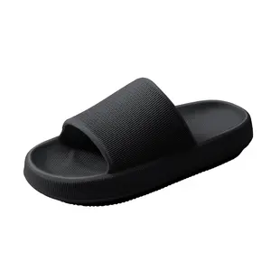 Summer Thick Sole Feet Feeling Cool Slippers for Boy And Girls Silent Soft Sole Indoor Home Slippers for Men Summer Odor Resistant Household Slippers