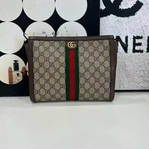 Pre-owned GUCCI Ophidia GG Monogram Clutch Bag – Date Code 2600