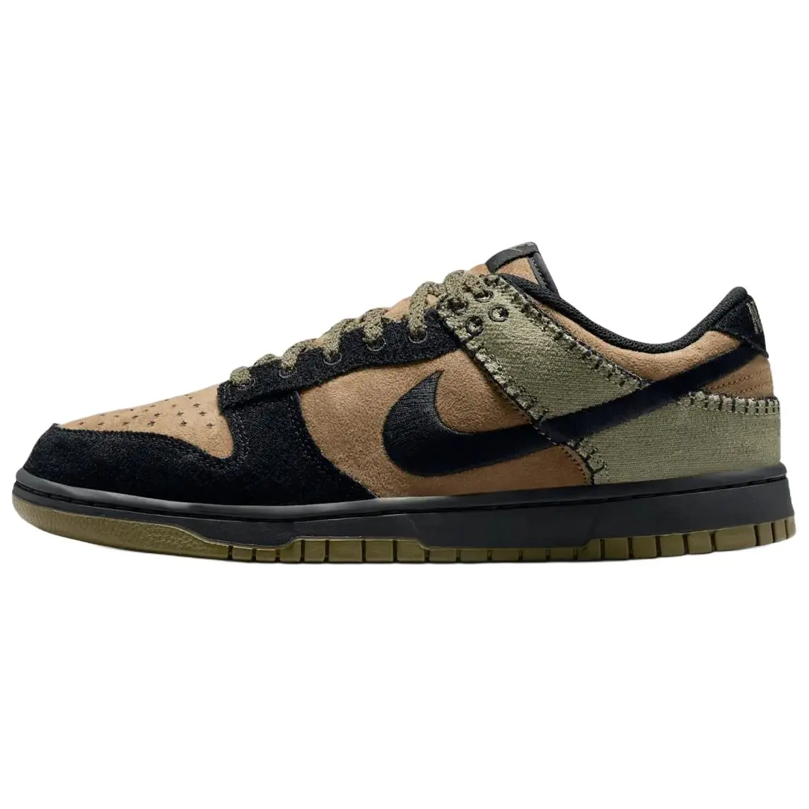 Nike Dunk Low 'Frankenstein' Men's Athletic Trainer - Halloween Themed, Comfortable Rubber Sports Shoes for Everyday Casual Walking
