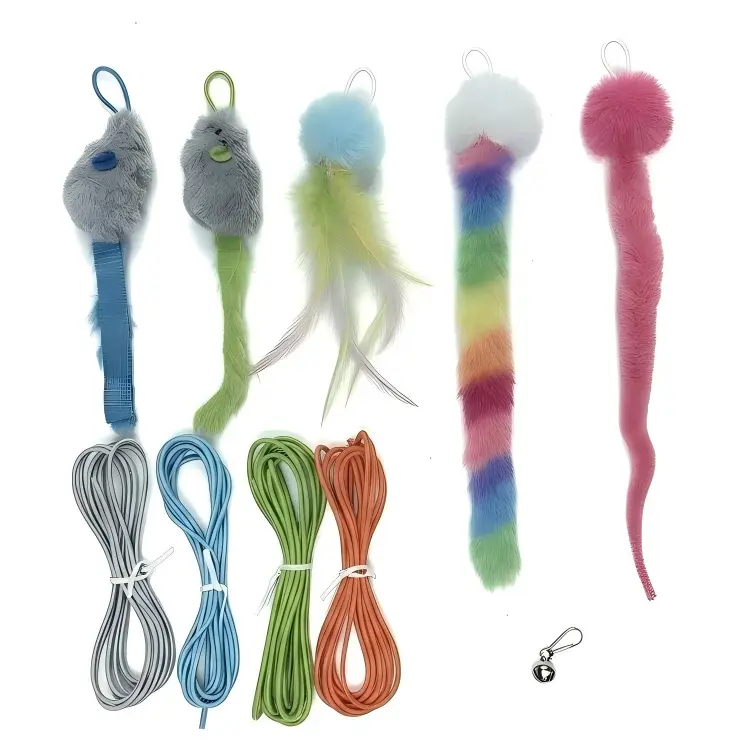 HAPPYCODE Door-Mounted Interactive Cat Toy Accessory Kit