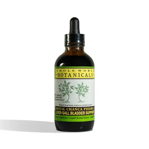 Whole World Botanicals, Royal Chanca Piedra, Liver-Gall Bladder Support, 4 oz (118 ml)  ROMPE PIEDRAS VESCULA Y RIN