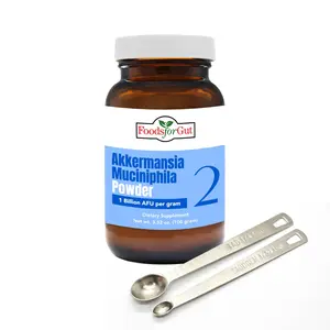 Foods For Gut Akkermansia Muciniphila Powder 1 Billion AFU/g | Direct from Manufacturer | No Third-Party Storage | Digestive & Immune Support | 100 Gram (3.52 Oz)