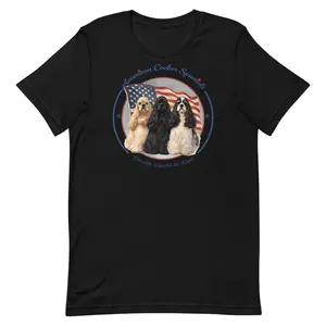 American Cocker Spaniel | versatile, capable, and loyal – Unisex t-shirt