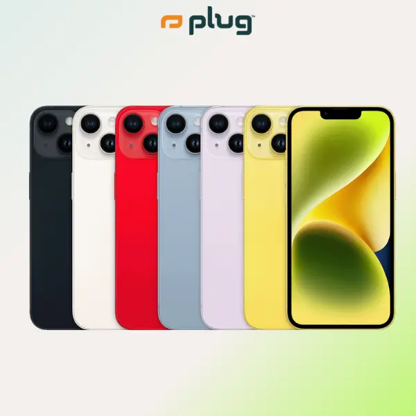 Refurbished iPhone 14 (Unlocked) - Excellent Condition with 1-Year Warranty by Plug