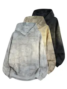 CCCMAI Men's Textured Hoodie Casual Long Sleeve Hooded Sweatshirt for Spring & Fall Fashion Men's Clothes for Daily Wear Menswear Sweatshirts Tops Man Pullover Long Sleeve Casual Tops