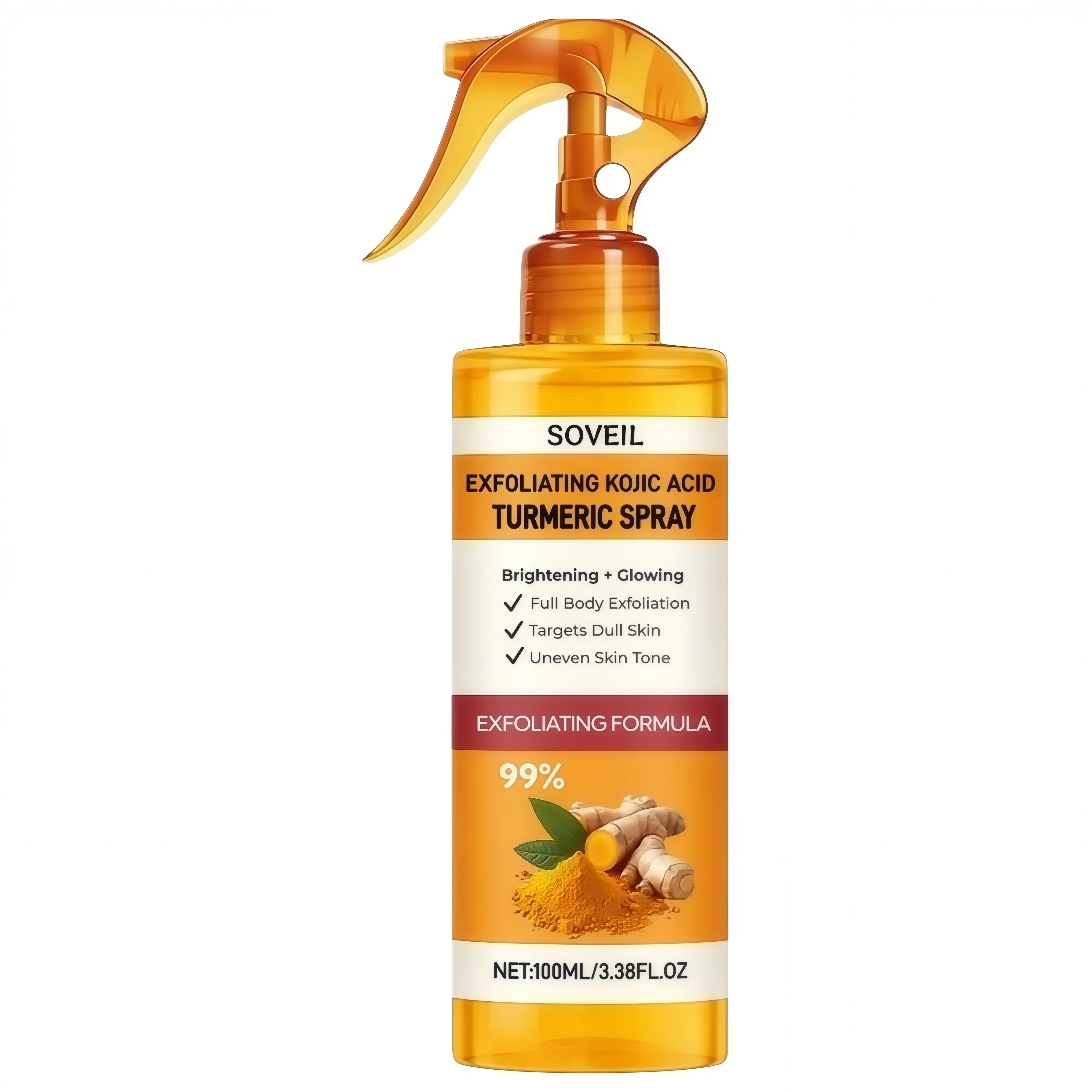 100ml Turmeric Kojic Acid Exfoliating Spray