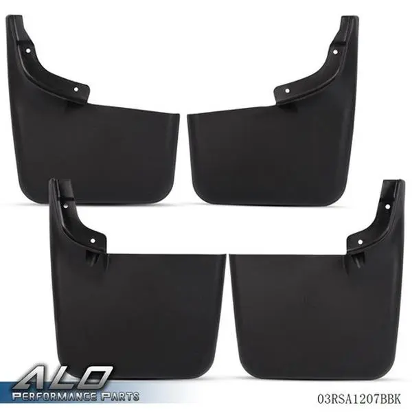 Fit For Ford F-150 W/O Fender Flares 04-2014 Front Rear Splash Guards Mud Flaps
