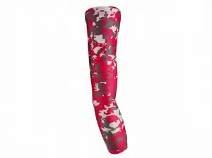 Digital Camo Compression Arm Sleeve - Pink, Gray - Youth & Adult Sizes - UV Protection - For Sports, Gym, Baseball