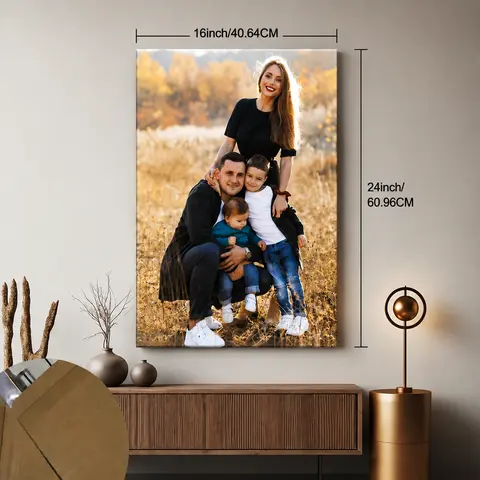 Custom Pine Solid Wood Picture Frame - Personalized Love-Theme Wrapped Print, Couples Anniversary Gift, Decor for Bedroom, Home Supplies