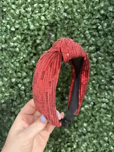 Red Sequin Headband