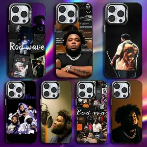 25 R-Rod W-Wave Rapper Phone Case For iPhone17, 16,15,14,13,12,11,Pro,Max,Plus,Mini,XS,SE Anti Fall Black Matte Hard Bumper