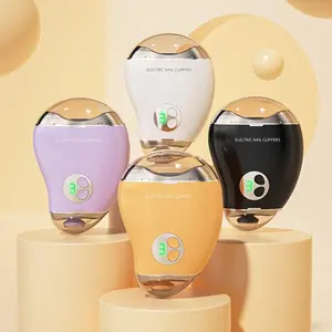 Electric Nail Clipper and Grinder 2 in 1 with Built-in Dust Collector, Silent USB Charging, Multifunctional Nail Care for Home and Travel