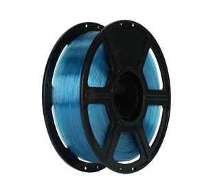 Flashforge  Transparent   Rapid PETG Filament 1.75mm , Max 600mm/s High Speed Printing, 3D Printer Filament 1kg Spool, Dimensional Accuracy +/- 0.02mm, Fits Most 3D Printers
