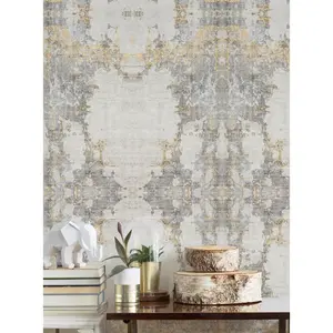 Classic Weathered Fabric Look Peel and Stick Wallpaper