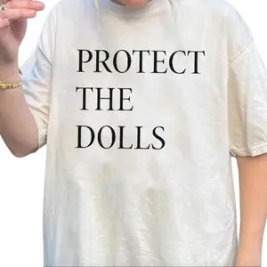 Protect The Dolls Shirt, Gender Equality Shirt, Trans Pride Tee, Human Rights Activist Shirt, Feminist T-Shirt, Summer Printed Sweatshirt Streetwear