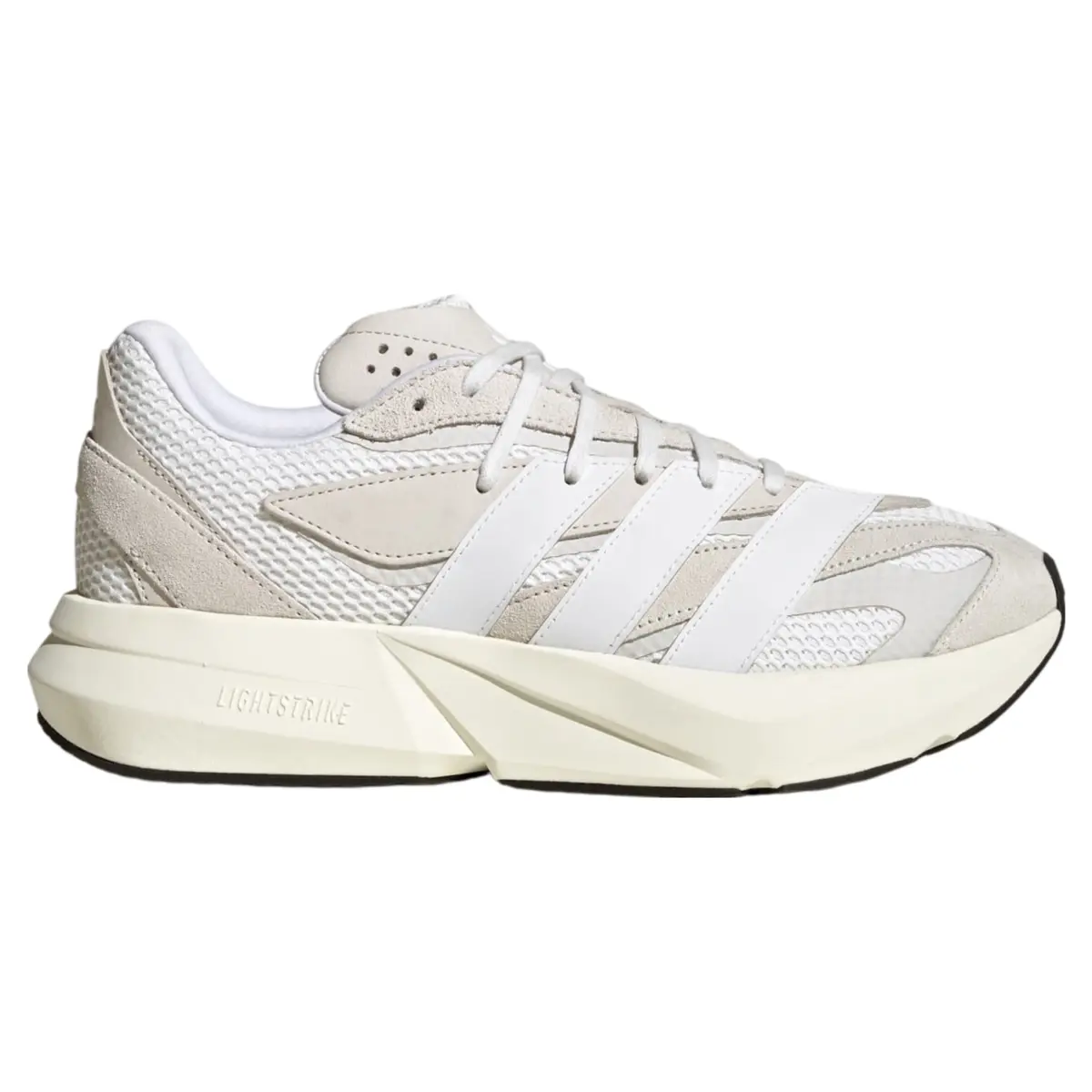 adidas Lightblaze Crystal White Cloud White Grey One Men's Fashion Shoes New