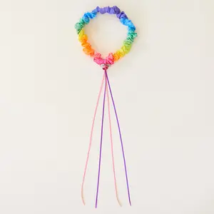 Rainbow Silk Garland