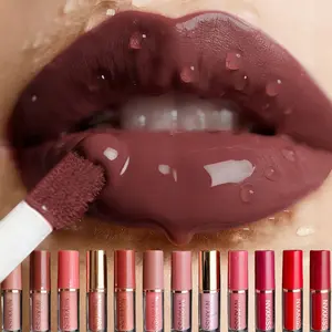 12Pcs Matte Lipstick Set Waterproof Non Stick Cup Lip Glaze Easy to apply Non drying Hydrating Lip Glossy Long Lasting Makeup Suitable All Skin Type Cosmetic