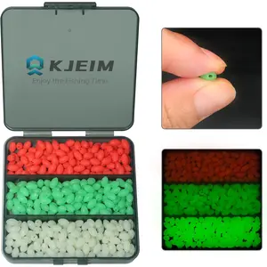 180/330/600pcs Oval Soft Rubber Luminous Fishing Bait Eggs for Rigs Steelhead Trout Bass Salmon Lure Making