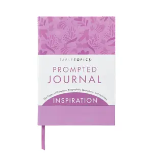 TableTopics Inspiration Prompted Journal - Questions, Quotes, and Activities for Increased Positivity, Creativity, & Self-Awareness