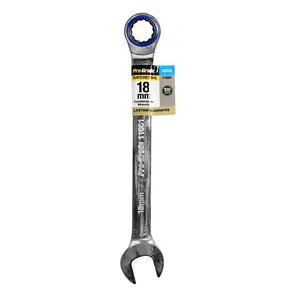 Pro-Grade  18 mm Ratcheting Combo Wrench