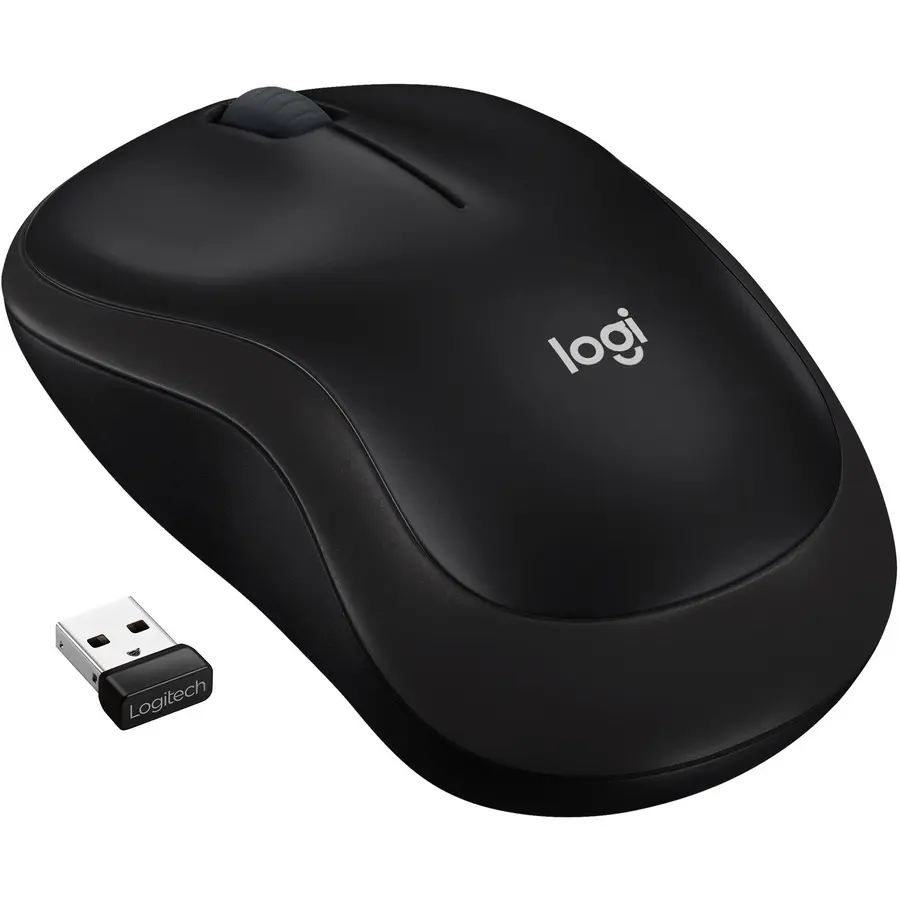 Logitech M185 2.4GHz 1000dpi Wireless Mouse Black 910-003888