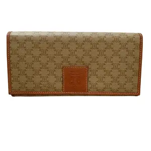 Pre-owned Celine Wallet Small Leather Goods womens macadam long authentic with COA