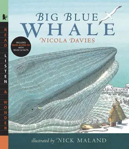USED-Big Blue Whale with Audio: Read, Listen, & Wonder [With Read-Along CD] by Davies, Nicola (Paperback)