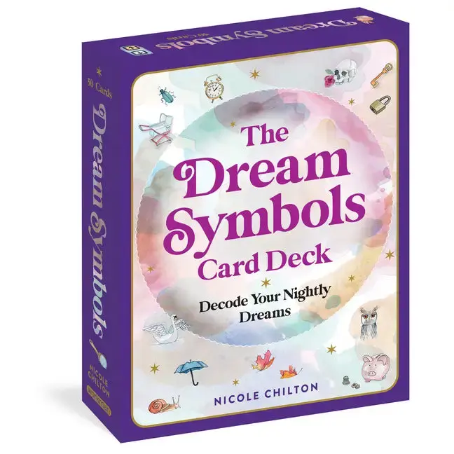 Dream Cards Box Set - 50-Illustrated Card Game by Workman Pub., for Decoding Nightly Dreams, Self Discovery, Ages 12+