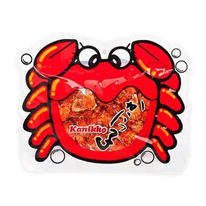 UMAYA Okabe Kanikko - Ready To Eat Fried Japanese Baby Crabs - With A Hint Of Sweet Honey and Savory Seasonings - Crunchy Gourmet Snack From Japan - Individual 2.3oz (65g) Snack Size Bag - Pack of 1