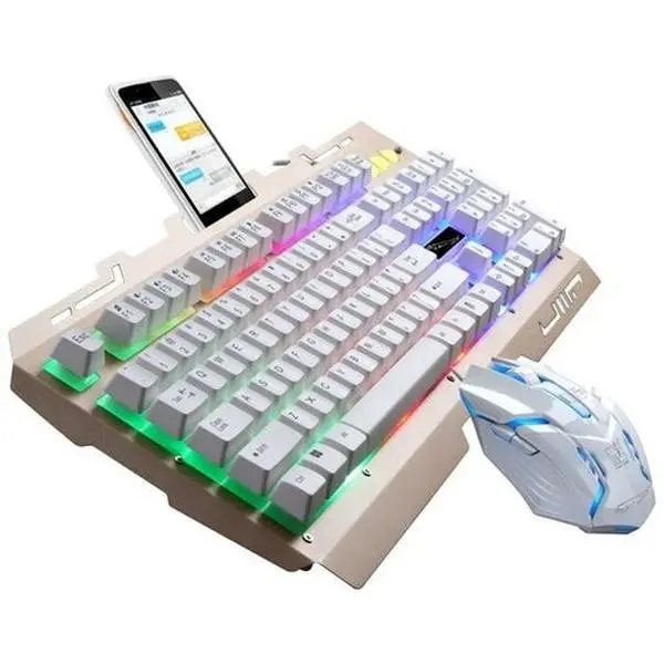 Ninja Dragons NX900 USB Wired Gaming Keyboard and Mouse Set with Multimedia Keys and Ergonomic Anti Slip Design