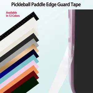 Pickleball Paddle Edge Guard Tape,Ultra-Light,TPU Eco-Friendly,High-Gloss Mirror Polish,Flexible & Scratch-Resistant,Shatterproof,Durable,Strong Adhesive,Multiple Colors Custom Style,Fits 0.63" Width Pickleball Paddle,L:29.53 IN.