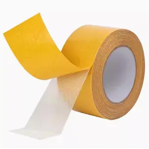High Adhesive Double-Sided Tape, Grid Mesh Carpet Backing, Strong Bonding for Weddings and Exhibitions, Durable Floor Matting