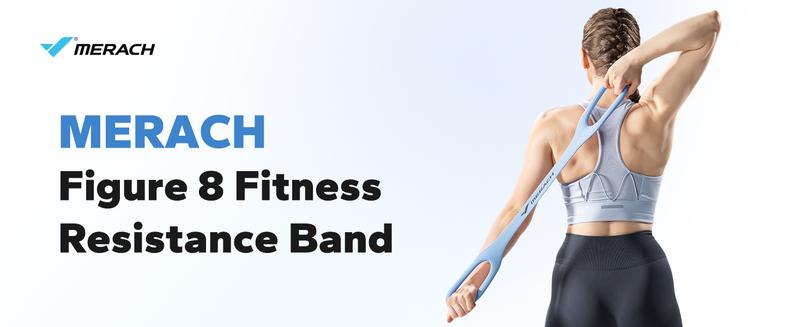 MERACH Multifunction Pedal Resistance Band, Elastic Pull Rope, Full-Body Workout at Home Gym, Exercise Sit-up, Yoga, Abdominal Training Fitness