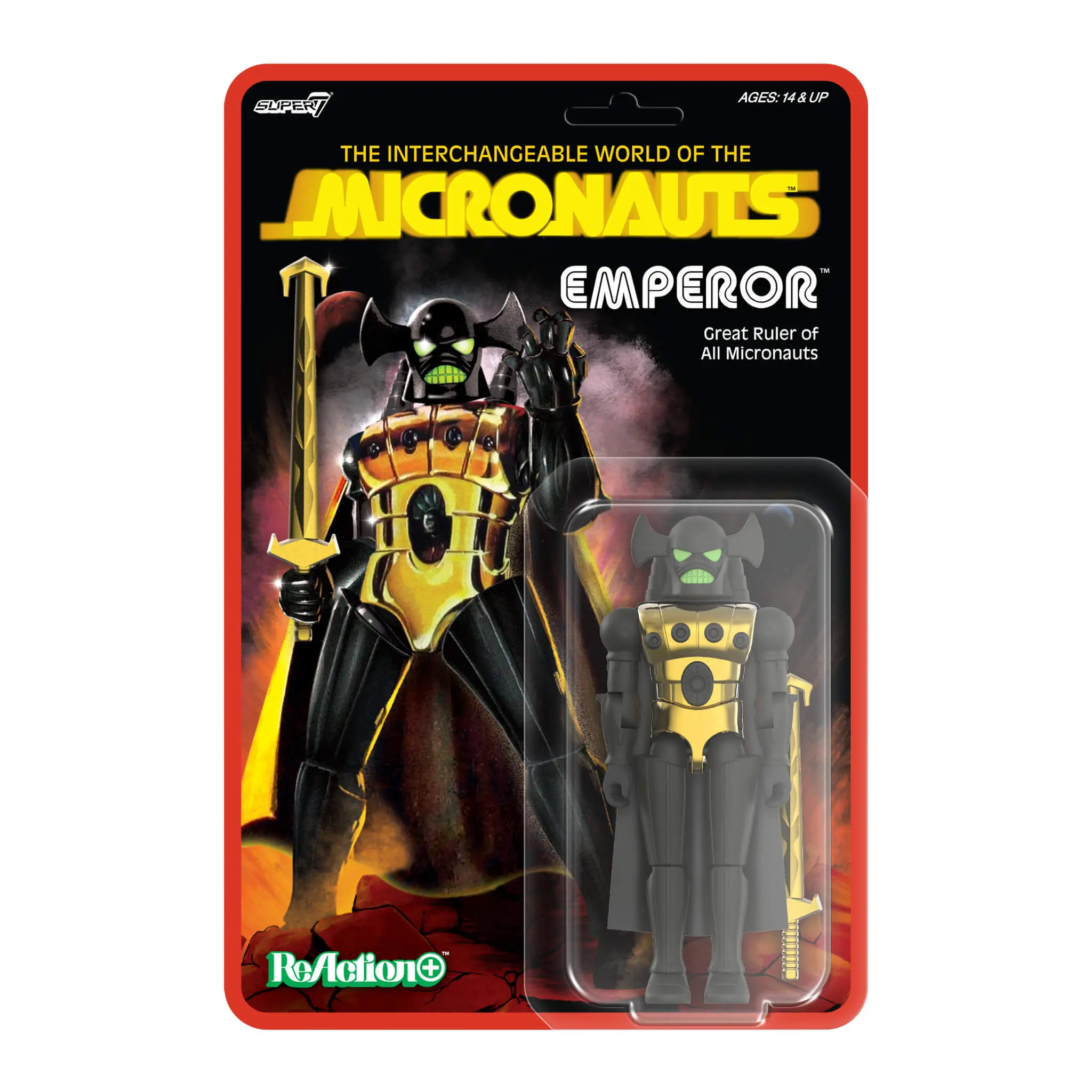 Super7 Micronauts ReAction+ Wave 03 - Emperor