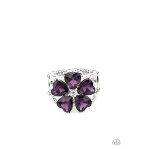 Minnesota Magic Purple ✧ Heart Ring