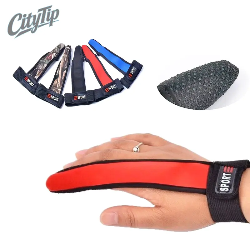 Single Finger Fishing Gloves for Anglers, Anti-Slip Lightweight Breathable Casting Gloves with Protective Thumb & Finger Guard, Outdoor Sports Accessory for Fishing, Kayaking