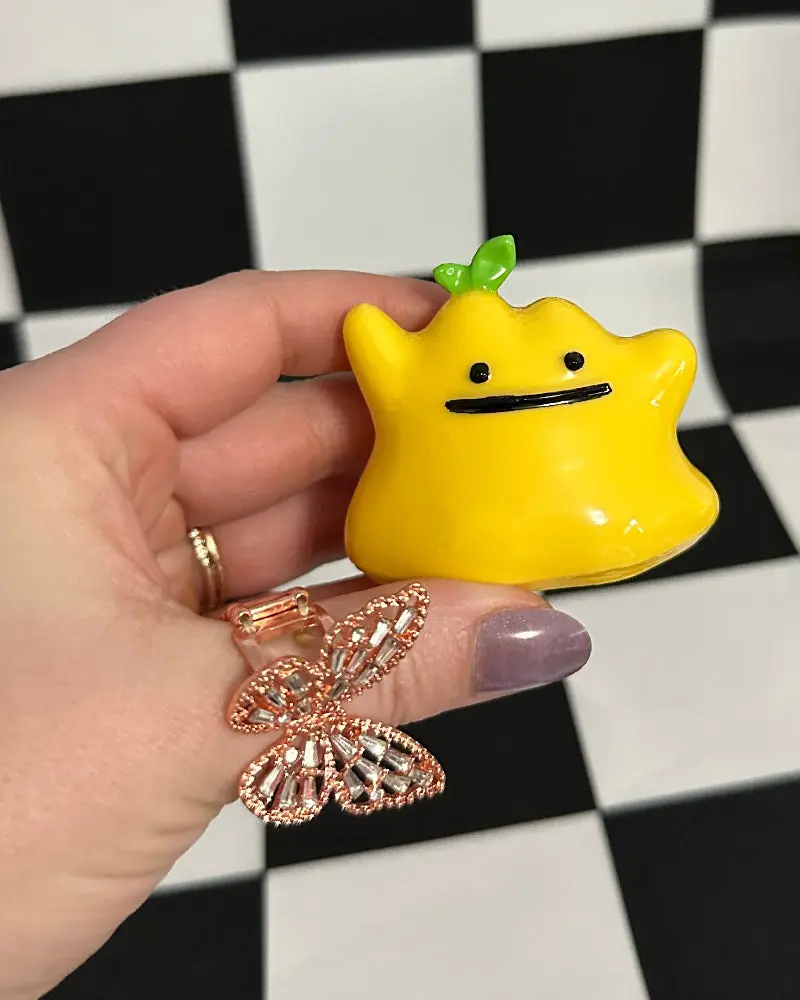 Lemon Sprout Mimic Blob Figurine