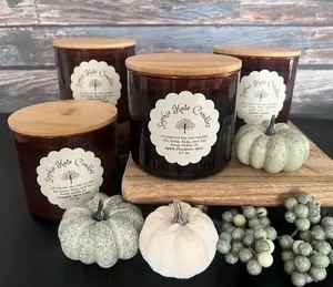 3 Wick Fall Amber Candle