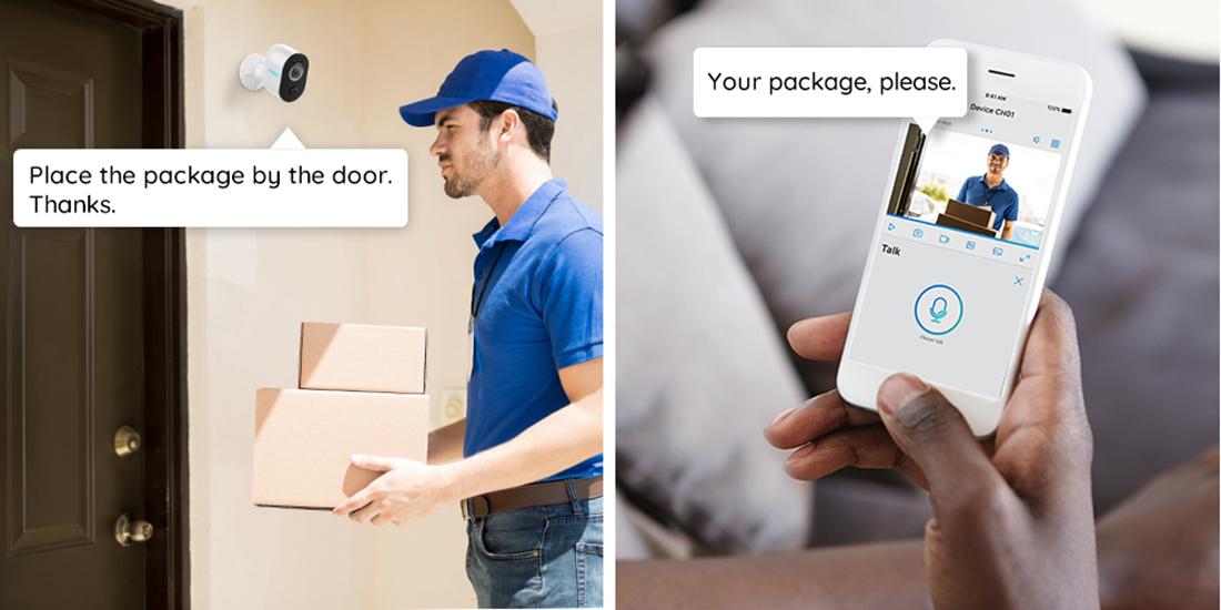 Reolink 2K 4MP Wifi Security Camera with Solar Panel, Motion Spotlight, Argus 3 Pro