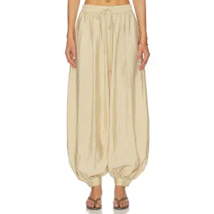 Cinq a Sept Tumbled Woven Verne Pant in Khaki