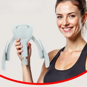 Pelvic Floor Exercise Devices 77 lb Adjustable Kegel Inner Thigh Exerciser and Hip Trainer Workout Equipment for Home Postpartum Recovery Women Men