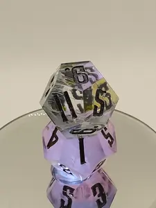 Daggerheart Twin d12 Dice for Dungeons & Dragons – Cloudborne Hope & Vile Petrie Fea