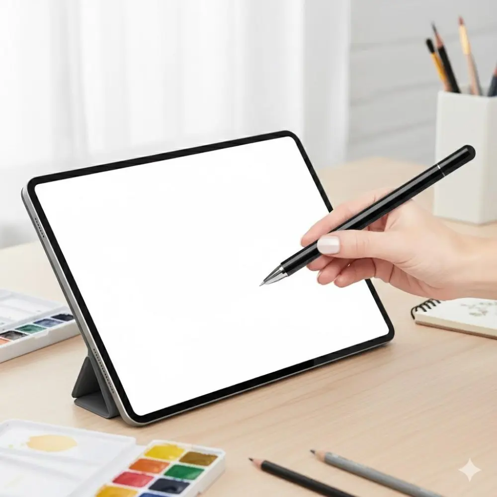 Precision Stylus, Touchscreen Pen, Digital Pen for Phone & Tablet | Ultra Smooth Drawing & Writing | Perfect for Students, Designers, Professionals | Portable for Learning, Office & Creative Work