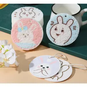 2026 NEW One compressed wood pulp sponge, kitchen dishwashing sponge block, dishcloth, cleaning cloth, multi-functional kitchen cleaning tool will be shipped randomly. girl  room  accessories i̇phone  16  pro  cases