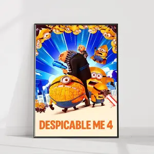 Despicable Me 4 2024 Movie Poster Wall Art Print