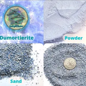 Dumortierite Crystal Sand | Crushed Gemstone Powder, Dumortierite Gemstone Sand, Orgone, Candle Making, Jewelry, Wood Inlay, Crystal Art