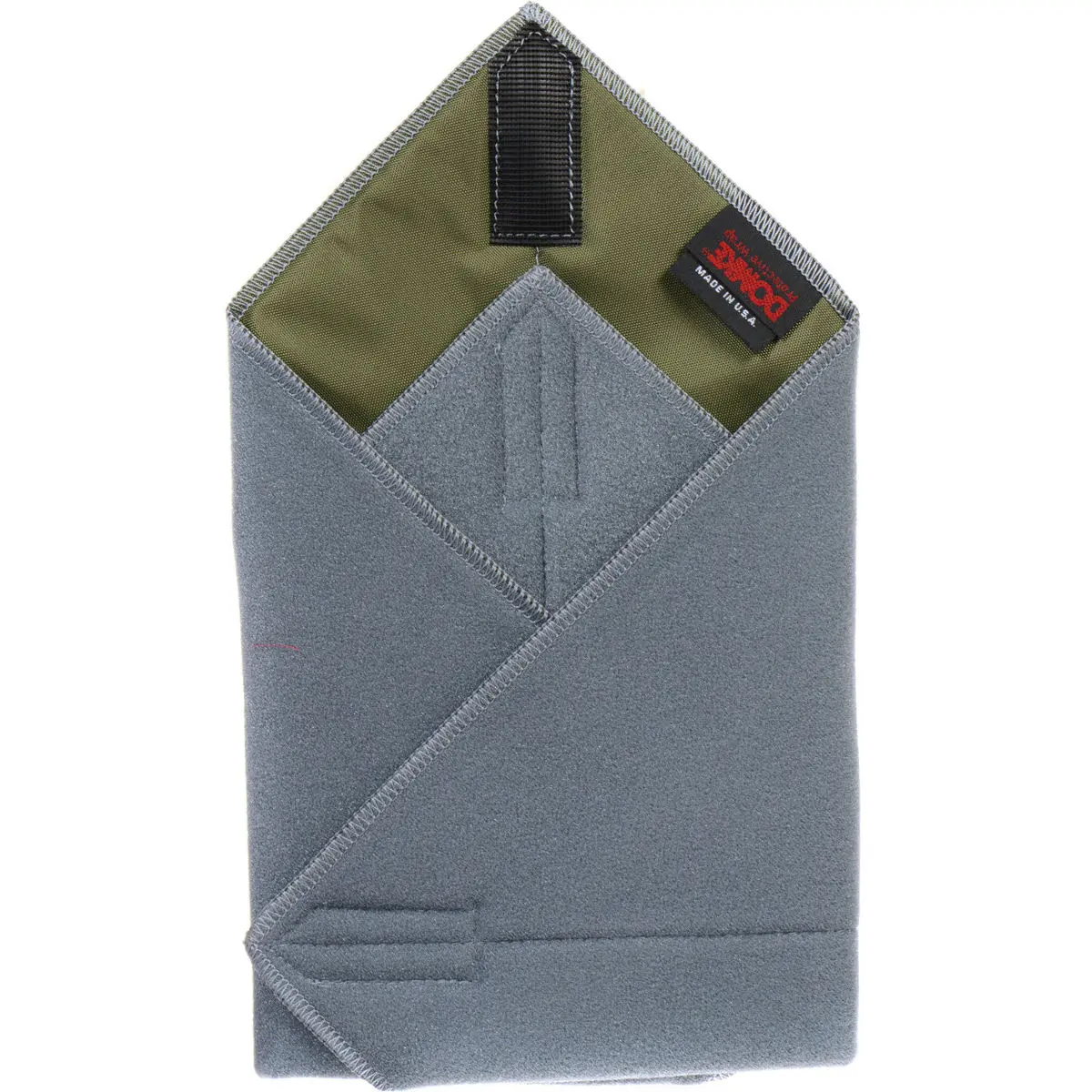 Domke F-34M 15x15in Protective Wrap - Gray Photography Accessory with Velcro Tabs, Customizable Fit for Cameras/Lenses Equipment